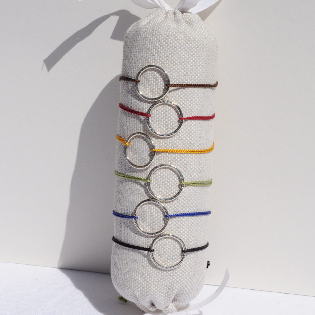 Bracelets Pablito Agate & Velours artisan créateur à Lyon
