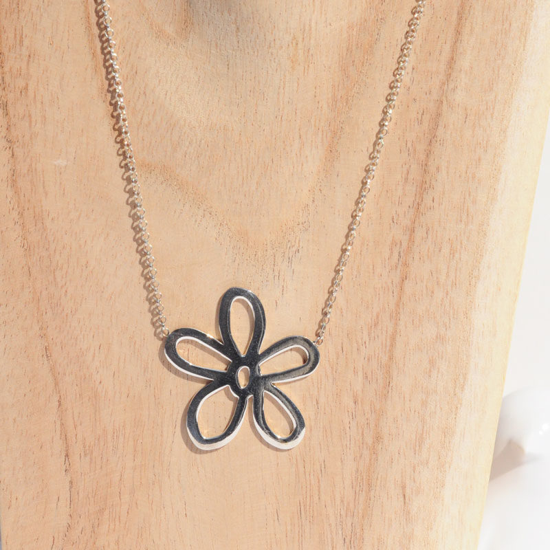 Collier argent Astor créateur bijoutier Lyon